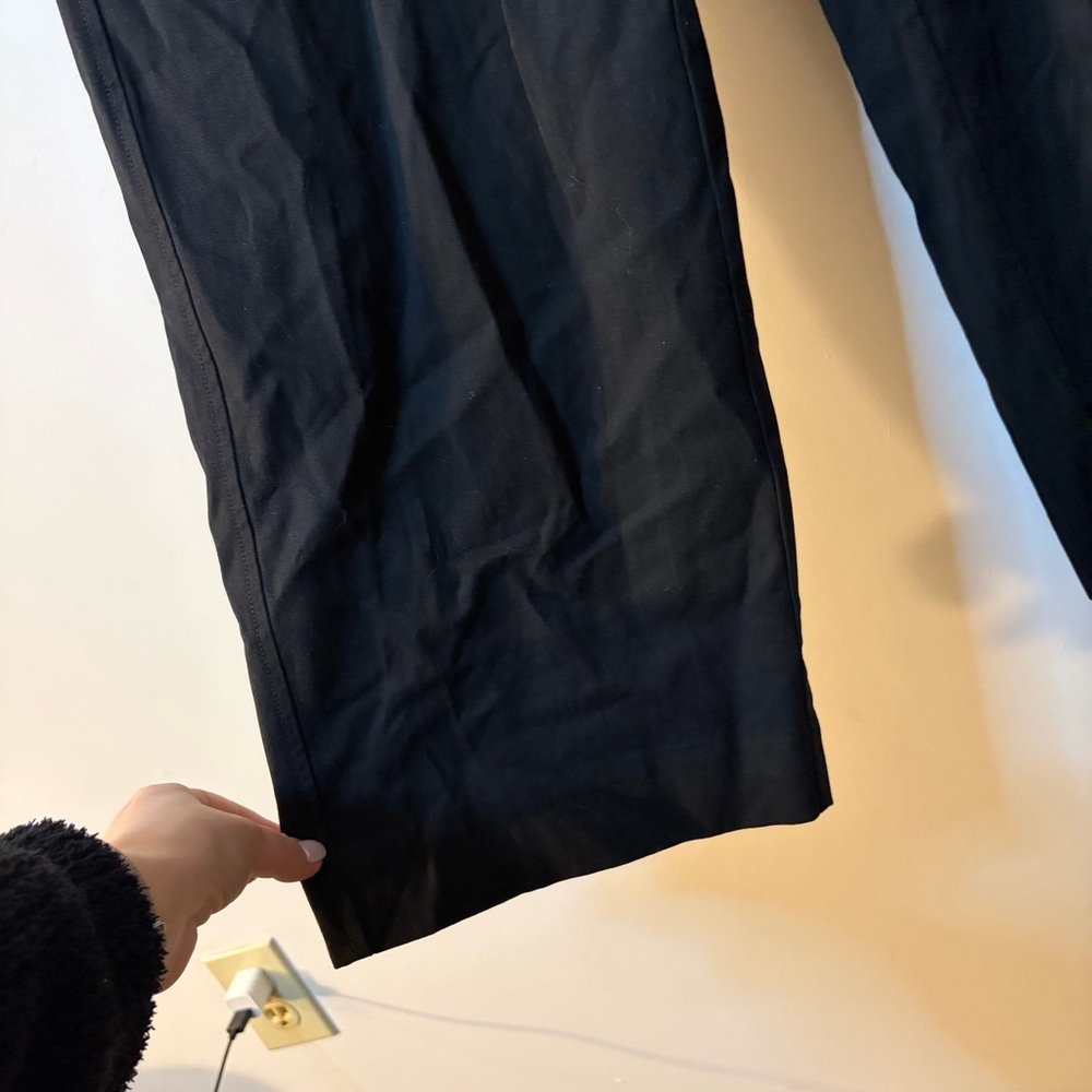 Everlane Black Trouser Pants size 0 Short - Picture 5 of 8